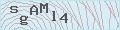 CAPTCHA showing 6 letters and numbers combination